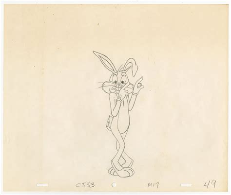 Bugs Bunny Production Cel Idjulybugsbunny5228 Van Eaton Galleries