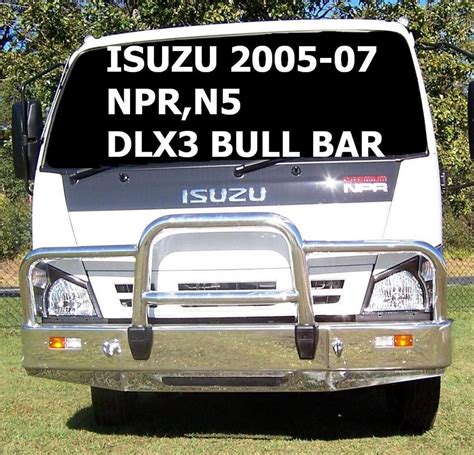Isuzu Nnr N5 Deluxe 3 Bullbar 05 To 07 4wd Gear Accessories