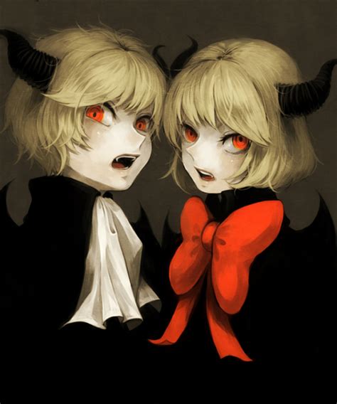 Anime Boy Girl Devil Demon Image 463613 On