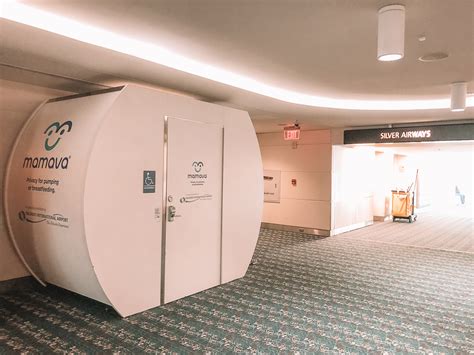 Nursing At The Airport My Mamava Breastfeeding Pods Experience