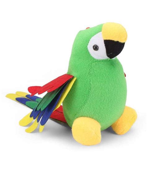 Musical Beautiful Stuffed Green Parrot Toy For Kids Buy Musical
