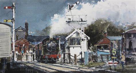 Railway Paintings — Gerald Green Gerald Green Steam Art Loughborough