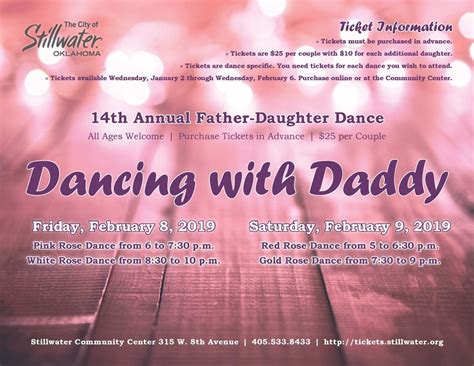 Bring Your Babe To Dancing With Daddy February 8 9 2019