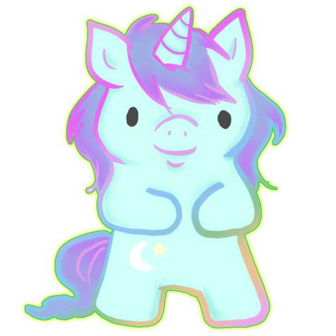 Cute Unicorn By Ilichu On Deviantart Animated Unicorn Unicorn