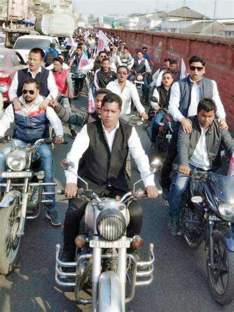 Why Assam In Nagalim Bike Rally In Tinsukia Assam Times