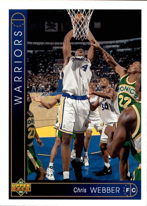 We did not find results for: 1993 94 Upper Deck 311 Chris Webber RC Rookie NM MT | eBay