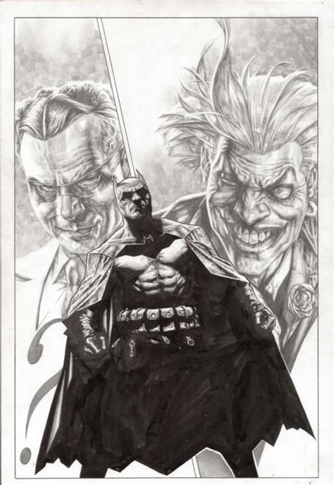 Batman Two Face And Joker By Lee Bermejo Lee Bermejo Batman Art