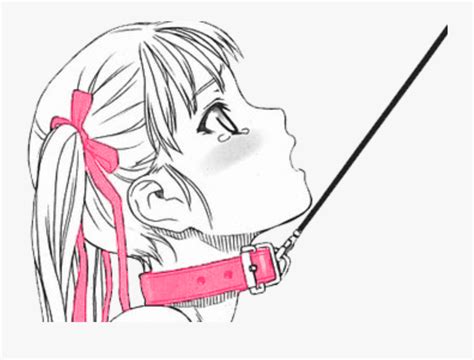 Anime Girl Animegirl Collar Petplay Pet Submissive