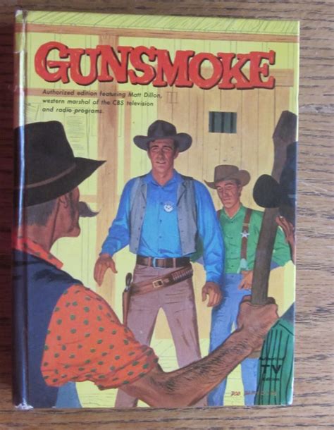 Gunsmoke 1958 Whitman Publishing Company Hardback Book