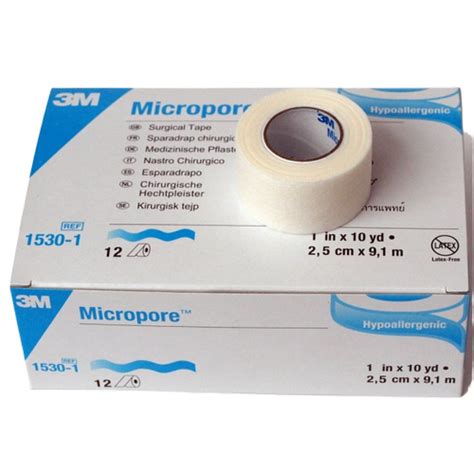 Buy 3m Micropore 1 Inch Surgical Tape 1530 1 Pack Of 12 Online At Low