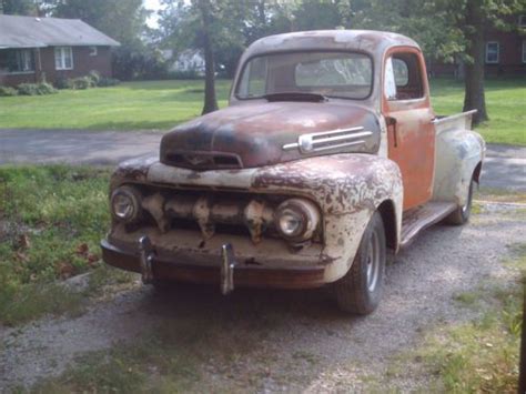 Purchase Used 1951 Ford F 1 Stepside Flathead V 8 In South Roxana