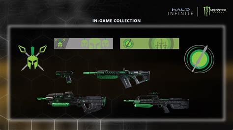 Halo Infinite Weapon Skins Revealed Through Monster Energy Promotion