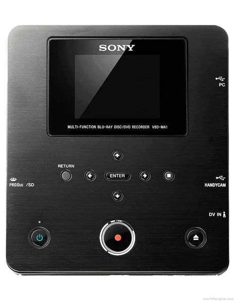 Sony Vbd Ma1 Blu Raydvd Recorder Manual Hifi Engine