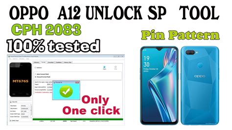 How To Unlock Oppo A Cph Sp Flash Tool Oppo A Unlock Sp Flash Tool Only One Clike