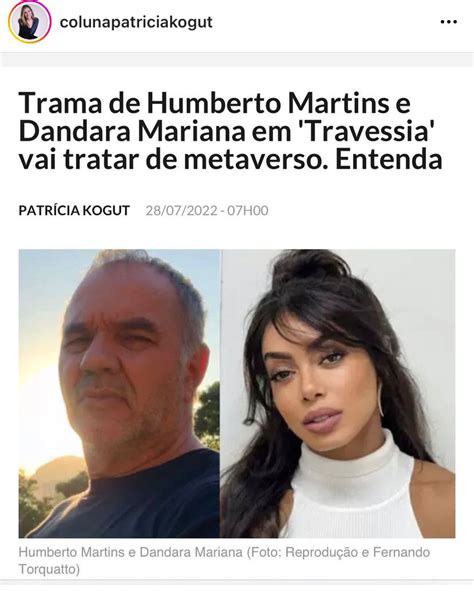 Jornal O Globo Coluna Patrícia Kogut Marcio Damasceno