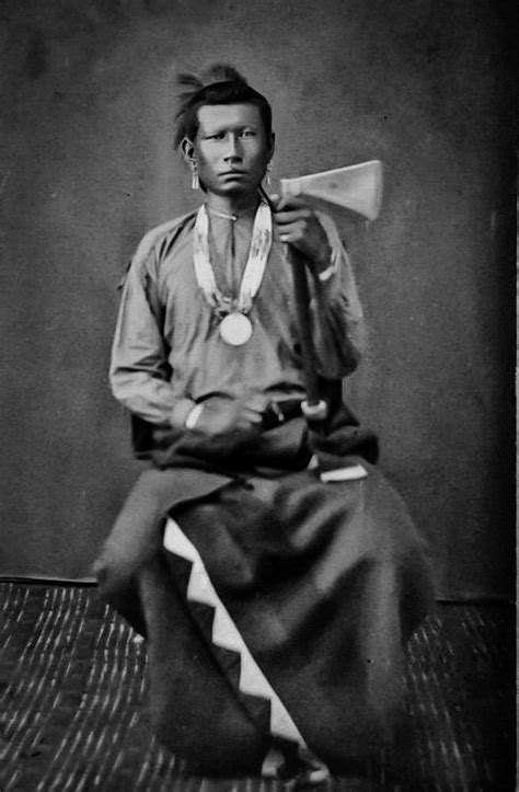 Osage Man At Fort Smith Arkansas 1865 Native American Dance Native