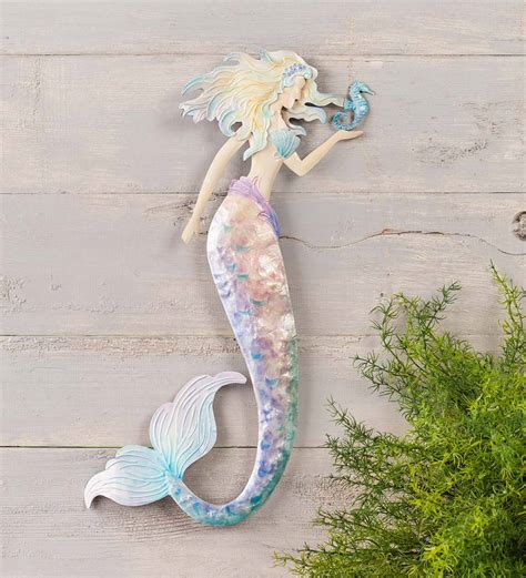 Outdoor Mermaid Wall Art From Mermaids To Manatees Wall And Table