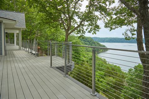 Stainless Steel Rod Railing For A Scenic Home Viewrail