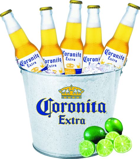 Bucket Of Corona Beers (PSD) | Official PSDs png image
