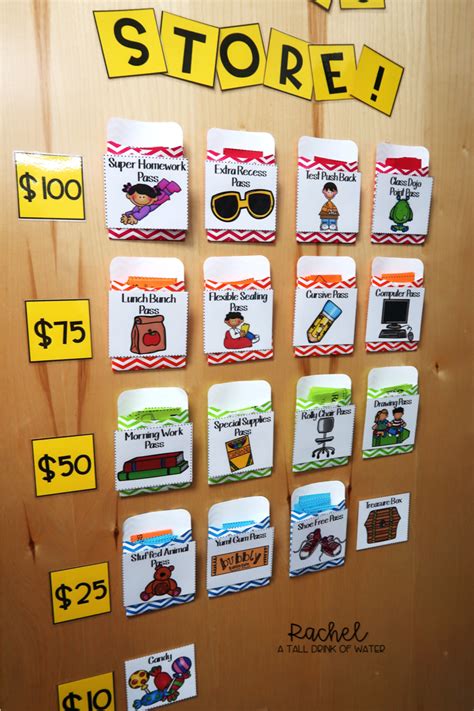 An Easy And Quick Way To Set Up A Classroom Store That Wont Be A