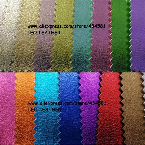 Buy Classic Metallic Litchi Leather Synthetic Leather