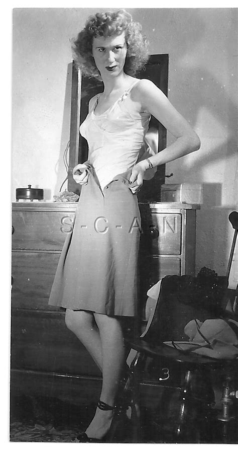 Org Vintage 40s 50s Sepia Semi Nude Rp Skinny Brunette Takes Off Skirt Free Download Nude