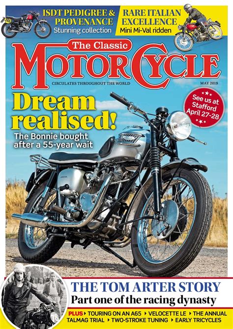 The Classic Motorcycle Magazine 46 5 May 2019 Back Issue