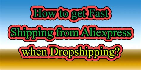 How To Deal Long Shipping Time In Aliexpress In Dropshipping