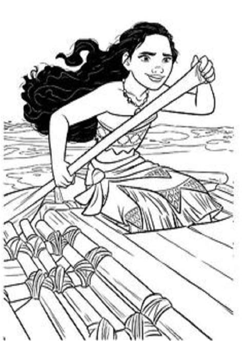 Dibujos Para Colorear De Disney Moana
