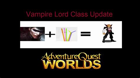 Aqw Vampire Lord Class Update Youtube