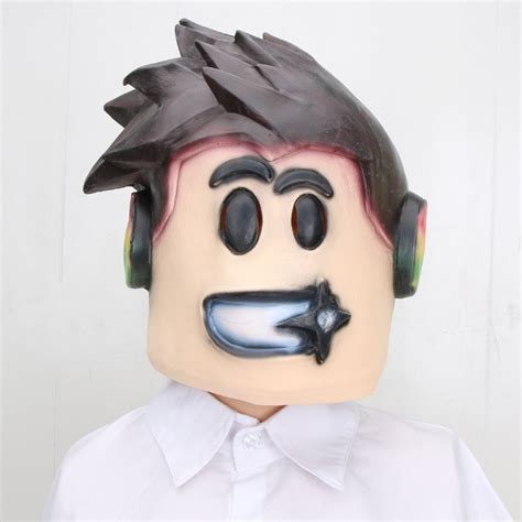 Details About 2019 New Halloween Game Roblox Mask Full Head Costume