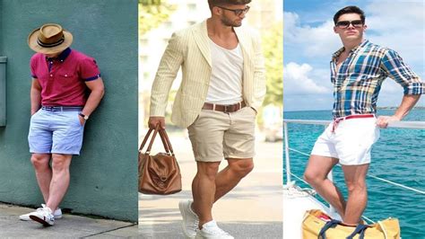 Outfits De Moda En Bermudas Para Hombre Youtube