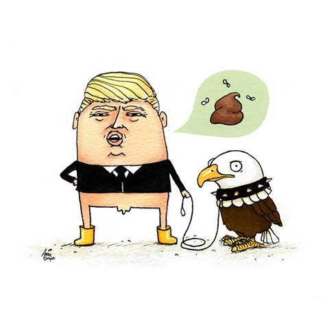 Donald The Drumpf By Art By Annagrape On Deviantart