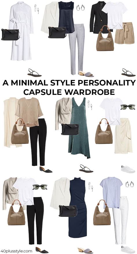 a capsule wardrobe for the minimal style personality minimal style outfits minimalist fashion