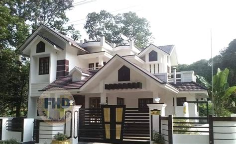 1359 Square Feet 3 Bedroom Kerala Style Two Floor House And Plan Home
