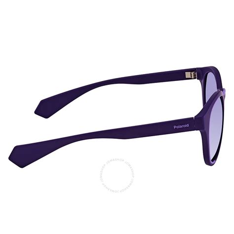 Polaroid Purple Polarized Round Sunglasses Pld S B V Polaroid