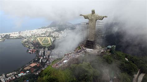 Cristo Redentor En Río De Janeiro Brasil Christ The Redeemer Rio De