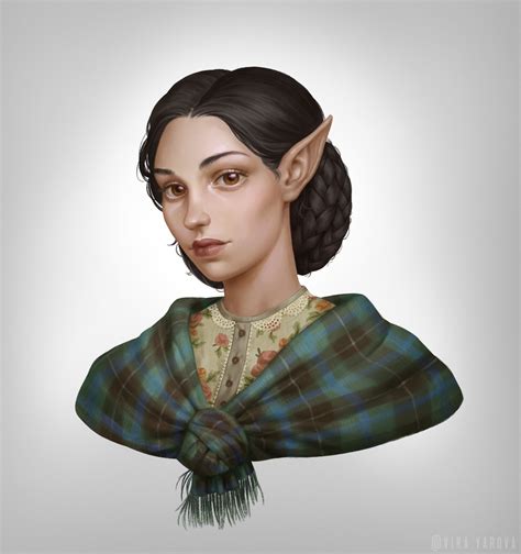 Artstation Fantasy Portrait Commissions Vika Yarova Fantasy Witch