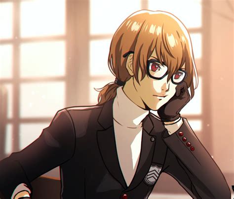 Shuake Lesbianism On Twitter The Third One Akechi In Akiras Fem Outfit In Mementos Mission