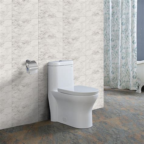 Swiss Madison Monaco 1 Piece 08128 Gpf Dual Flush Elongated Toilet