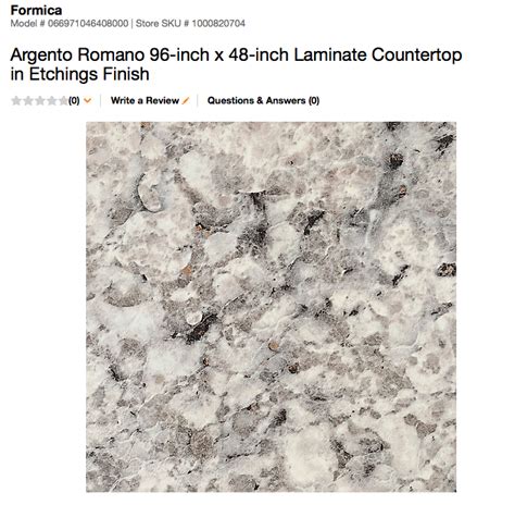 Maybe you would like to learn more about one of these? Home Depot countertop - Argento Romano | Countertops