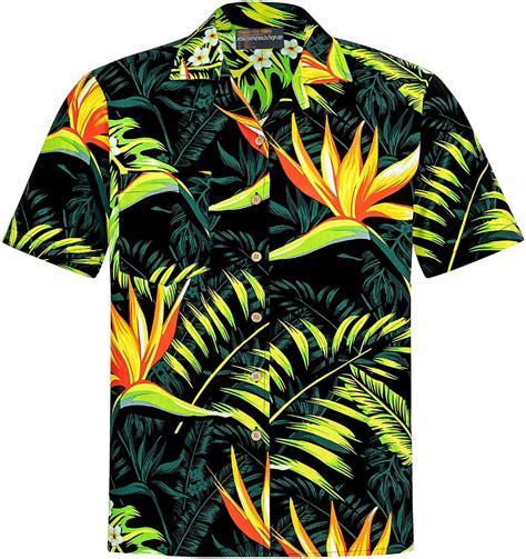 Mens Hawaiian Shirt 100 Cotton S 8xl Flowers Aloha Hawaii