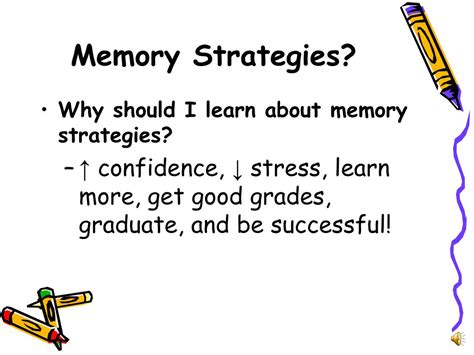 Ppt Memory Strategies Powerpoint Presentation Free Download Id4352359