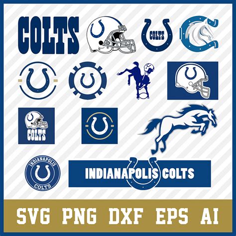 Indianapolis Colts Svg Bundle Indianapolis Colts Svg Indianapolis