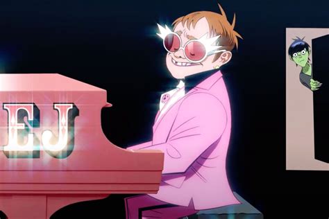 Gorillaz Y Elton John Se Unen En The Pink Phantom Mirá El Video