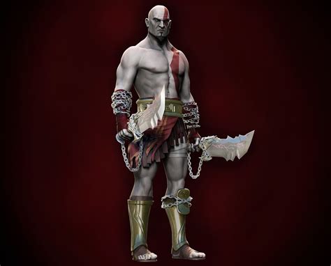 My First Full Character Sculpt Kratos From God Of War Zbrushcentral