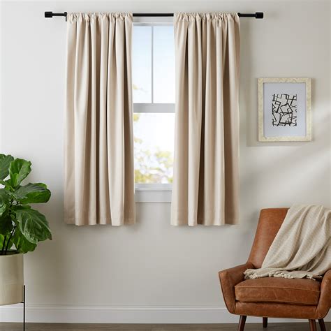 Buy Easy Going Blackout Curtains For Bedroom Solid Thermal Insulated