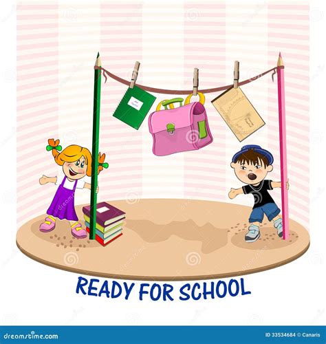 Ready For School Stock Images Image 33534684