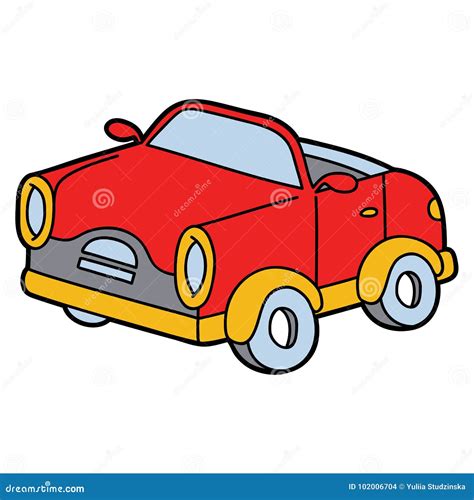Toy Car Stock Vector Illustration Of Drawing Adorable 102006704