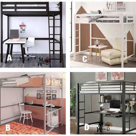 Harga ranjang besi minimalis/divan model im retro uk120 *studio72. Loft bed besi ranjang tempat tidur minimalis dipan divan ...